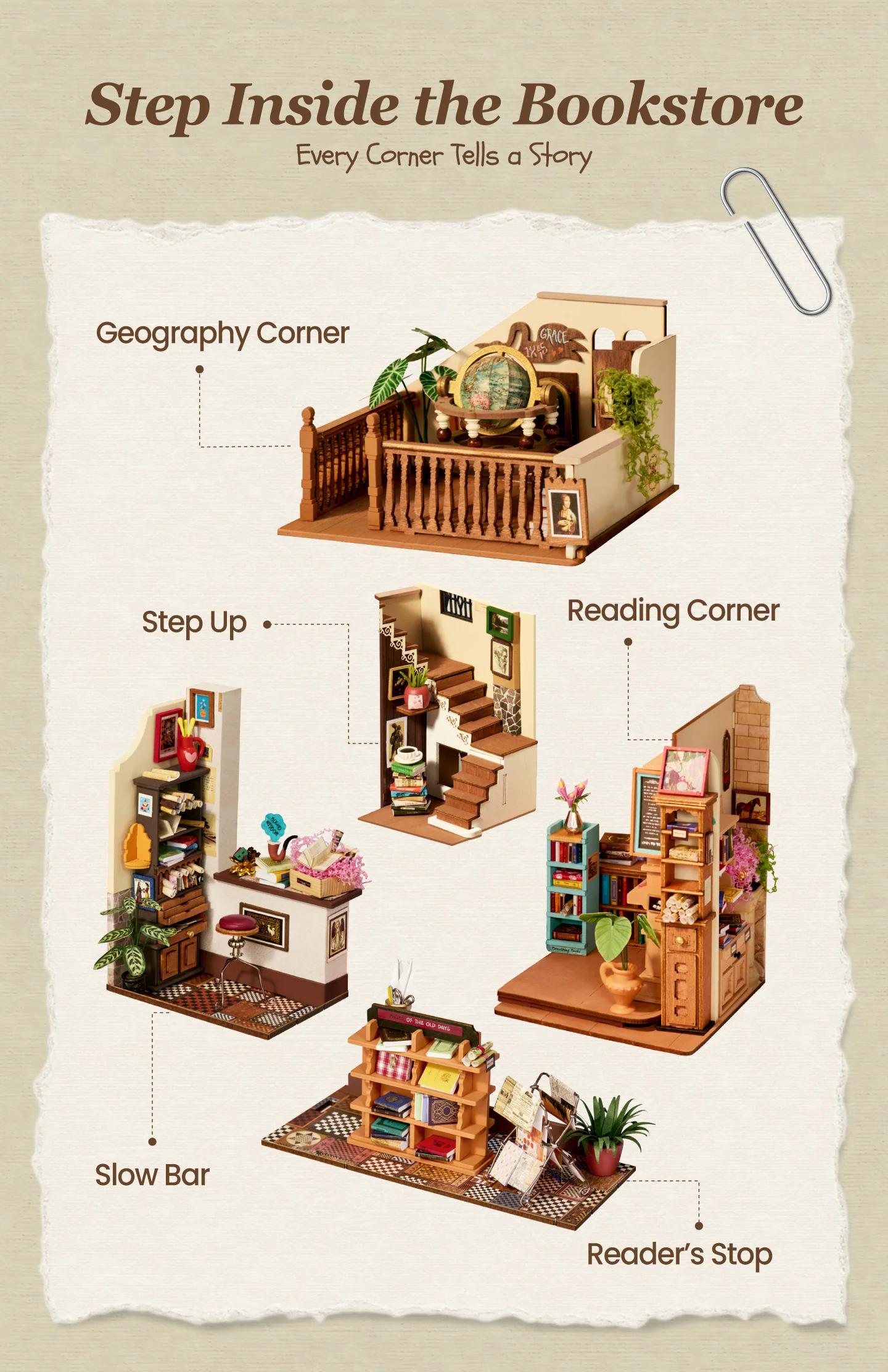 Pagestory Books DIY Miniature House